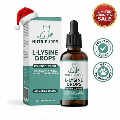 NutriPurrs™ L-Lysine Respiratory Support