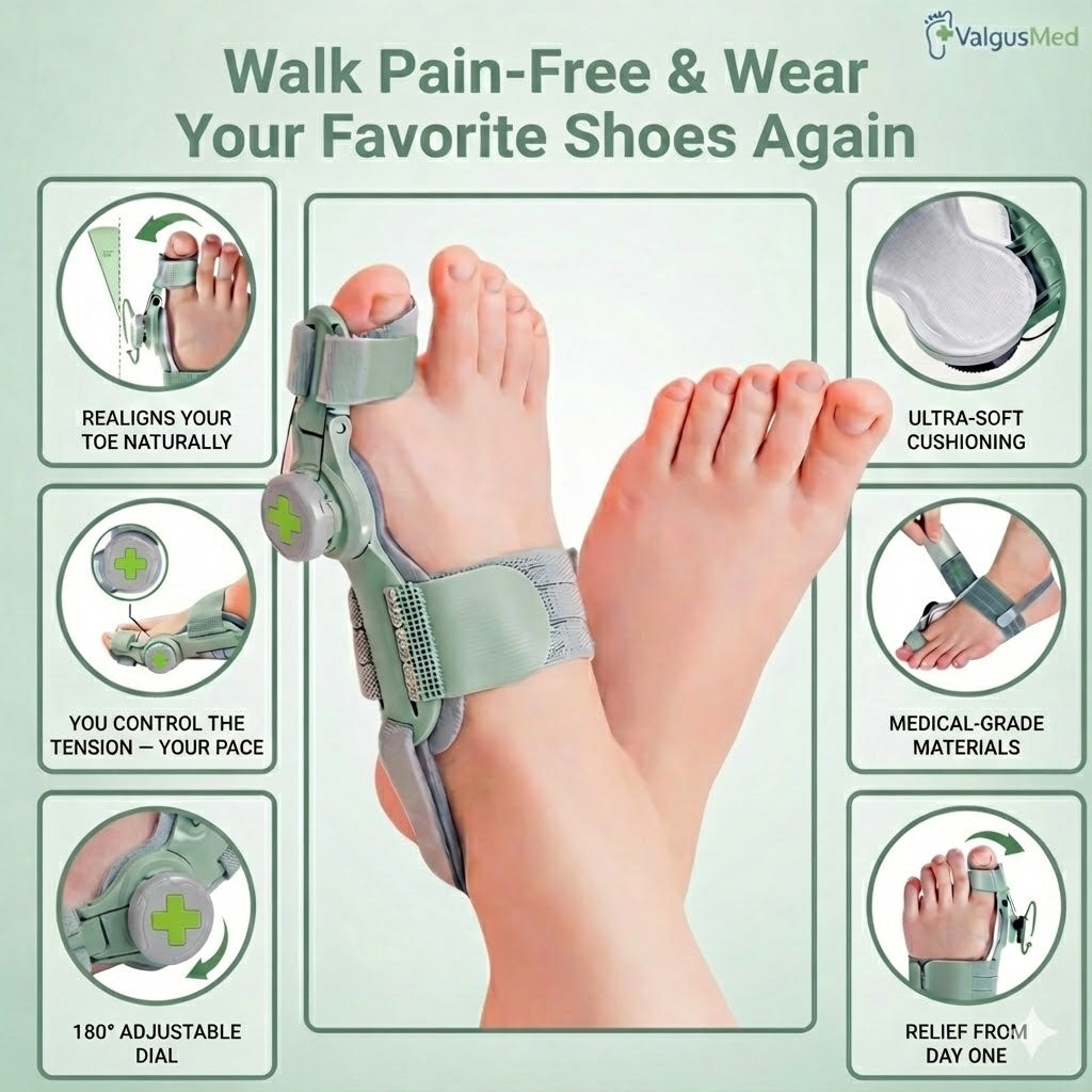 ValgusMed™ Adjustable Bunion Corrector