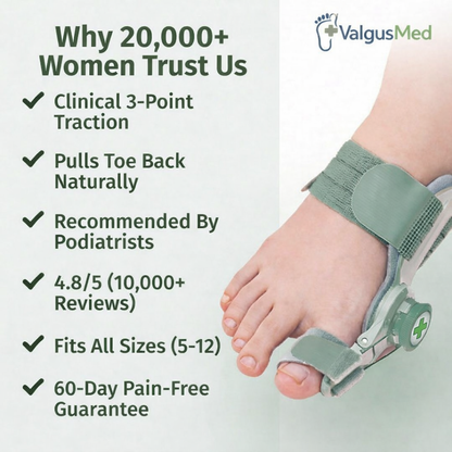 ValgusMed™ Adjustable Bunion Corrector