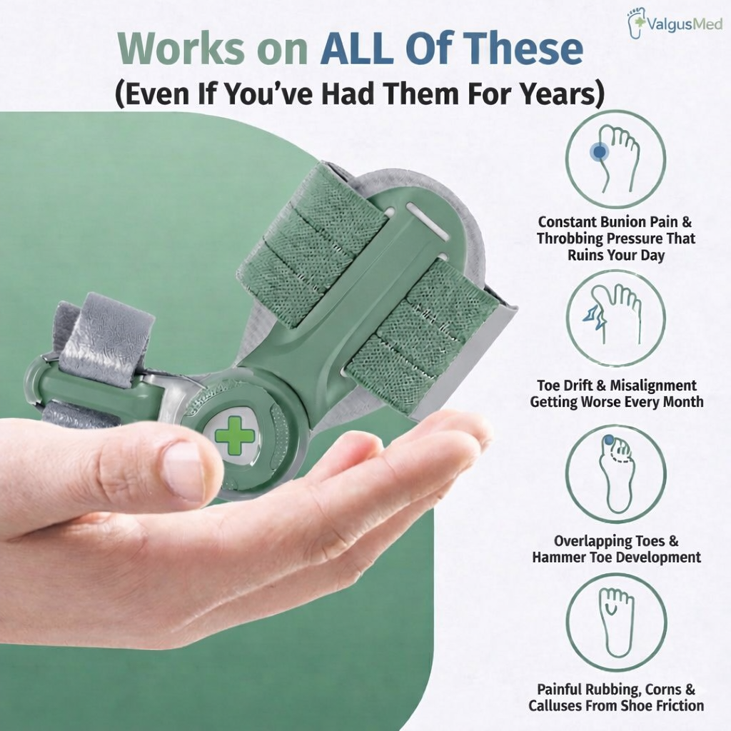 ValgusMed™ Adjustable Bunion Corrector